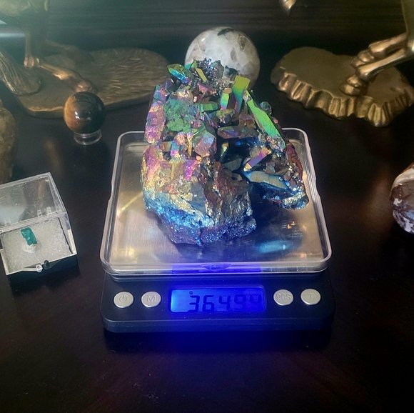 364g Rainbow AURA Quarts Cluster - Picture 8 of 8